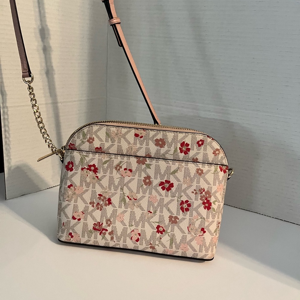 Michael Kors floral crossbody